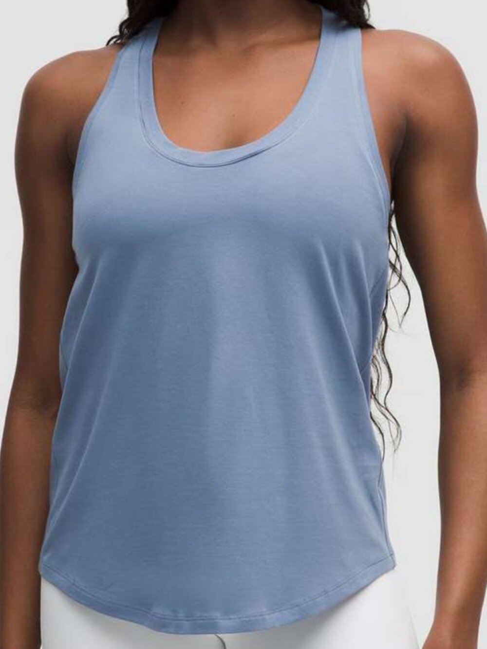 Lululemon Love Tank Top Washed Denim size 10